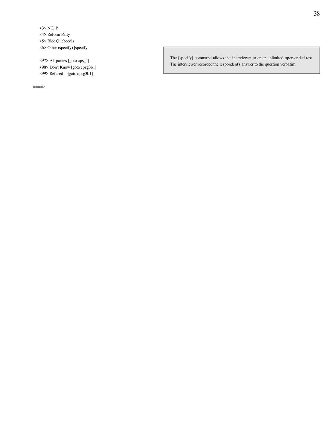 Codebook 1993, page 38