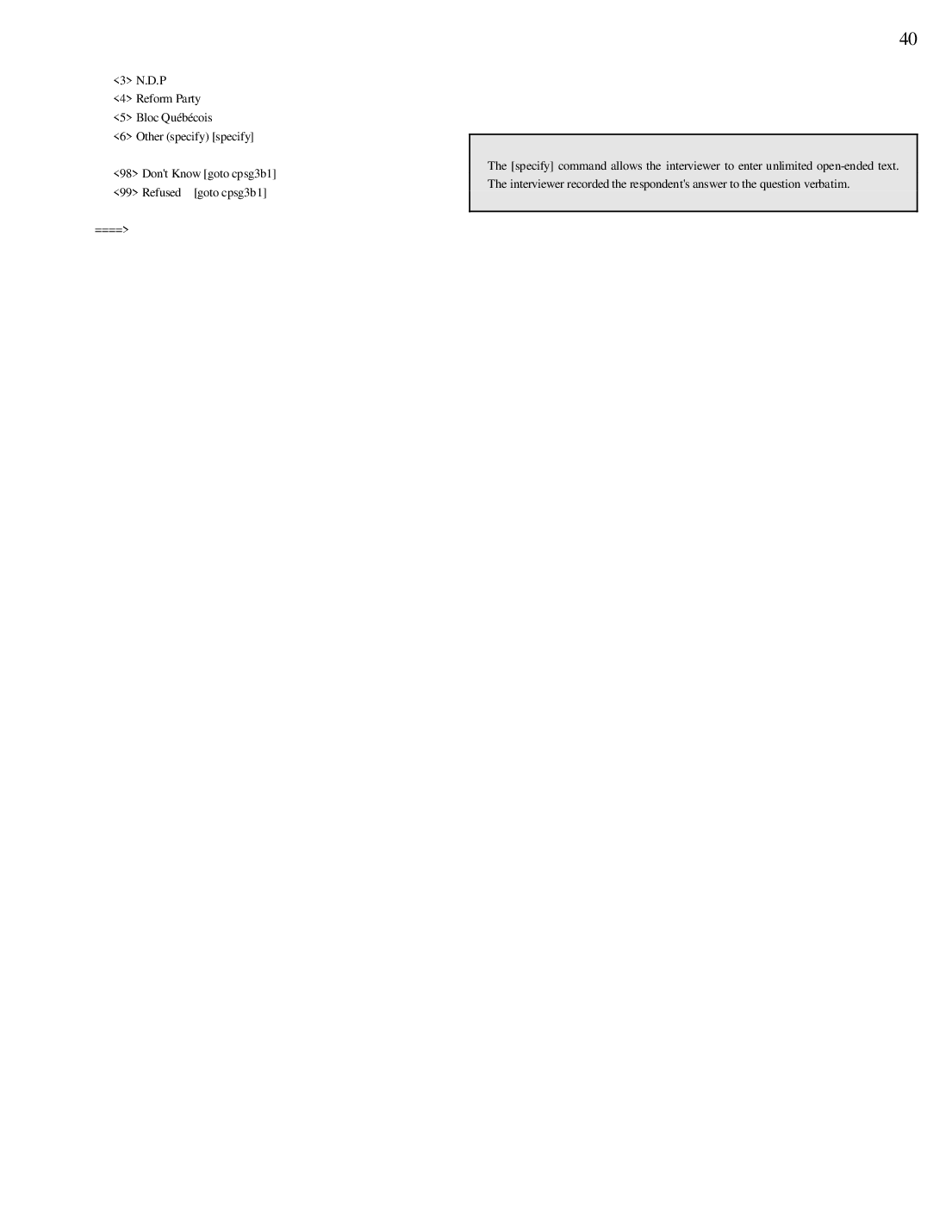 Codebook 1993, page 40