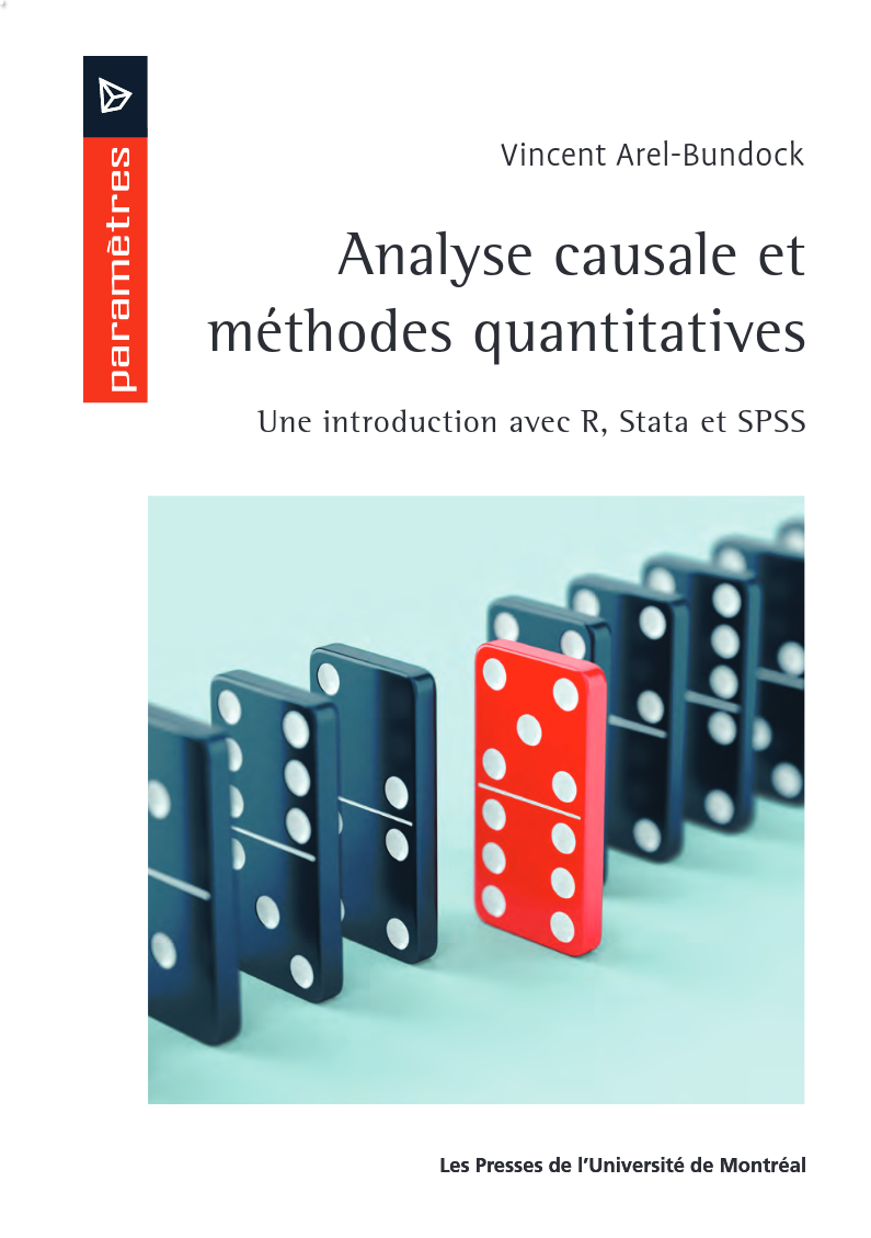 Couverture du livre Analyse causale et méthodes quantitatives, de Vincent Arel-Bundock
